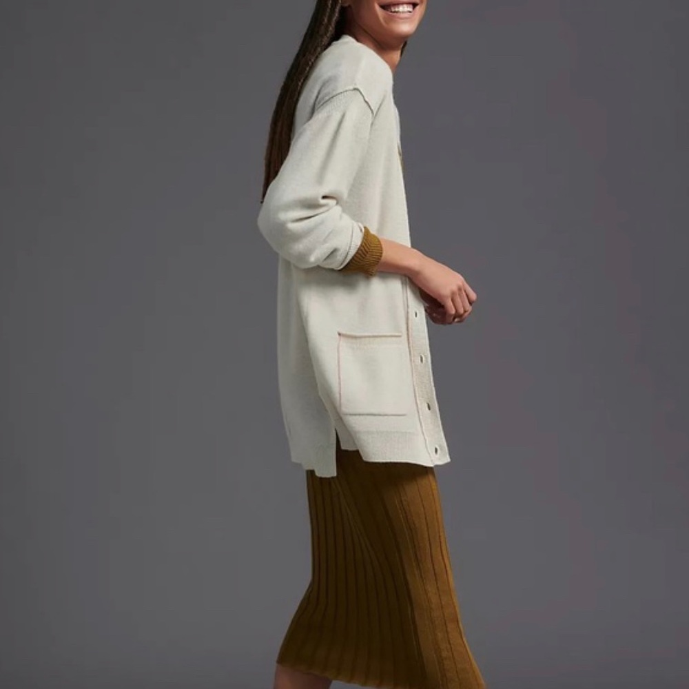 NWT ANTHROPOLOGIE Oversized Cashmere Cardigan